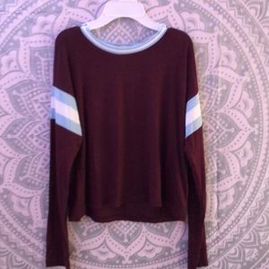 Maroon aeropostale shirt